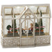 Water Filled Christmas Greenhouse LED Lantern : Battery/Timer : 23.5cm Konstsmide