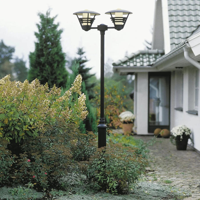 Konstsmide 501-750 : Gemini Twin Post Light M.Black Konstsmide