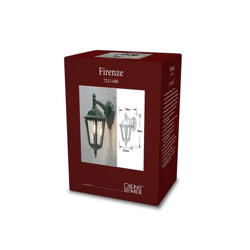 Konstsmide 7212-600 : Firenze Down Light Green Konstsmide