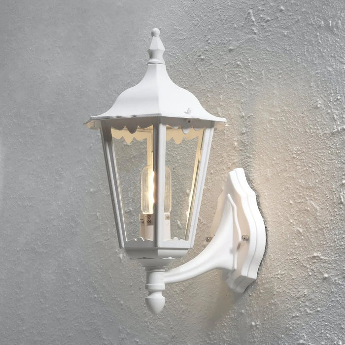 Konstsmide 7213-250 : Firenze Up Light Matt White Konstsmide
