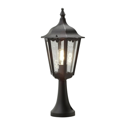 Konstsmide 7214-750 : Firenze Post Light Matt Black Konstsmide