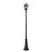 Konstsmide 7233-750 : Firenze Column Light M. Black Konstsmide