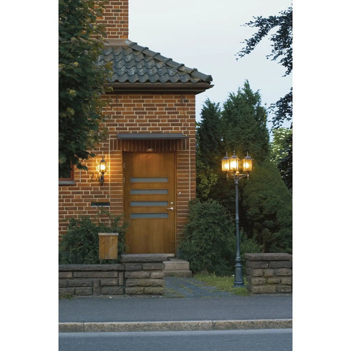 Konstsmide 7244-759 : Milano Triple Head Black/Silver Konstsmide