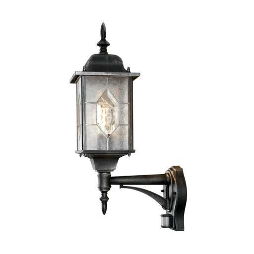 Konstsmide 7268-759 : Milano Wall Lamp, Up, Black / Silver Konstsmide