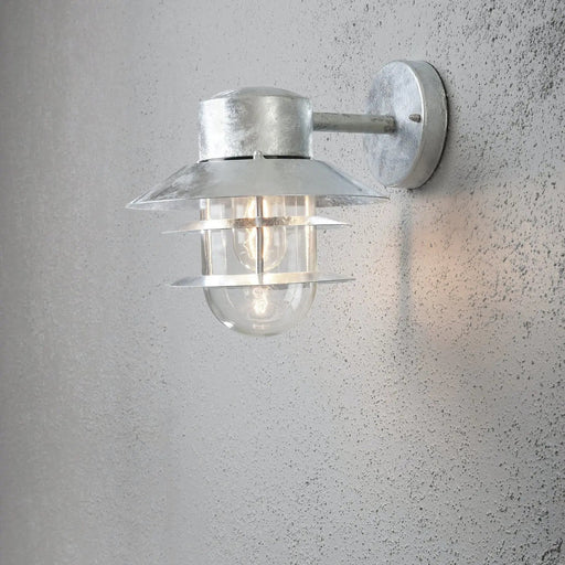 Konstsmide 7310-320 : Modena Wall Light Galvanised IP-44 Konstsmide
