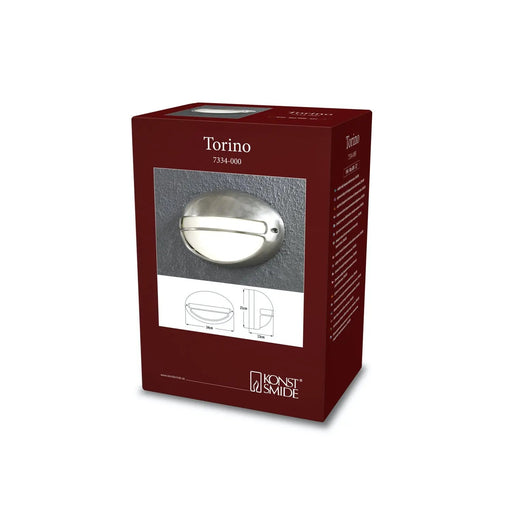 Konstsmide 7334-000 : Torino Flush Light Aluminium Konstsmide