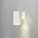 Konstsmide 7515-250 : Modena Single Wall Light White/Transparent Konstsmide