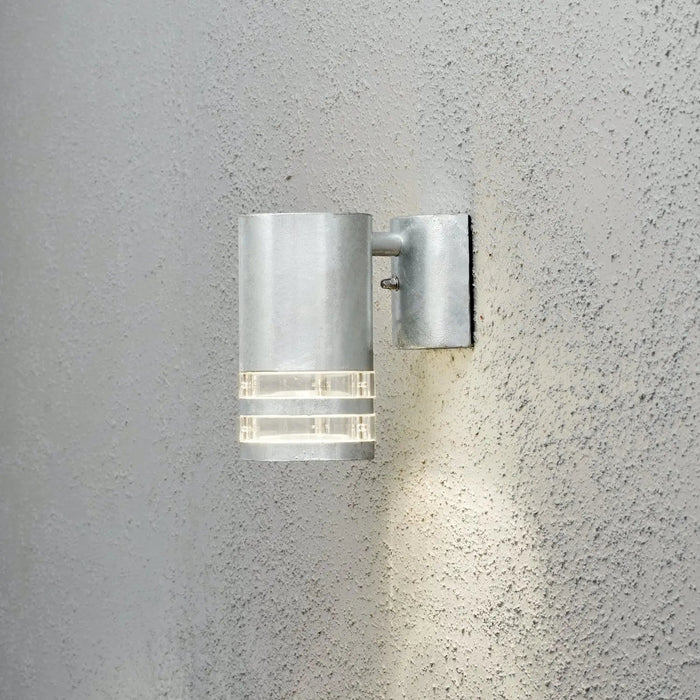 Konstsmide 7515-320 : Modena Single Wall Light Galvanised/Transparent Konstsmide