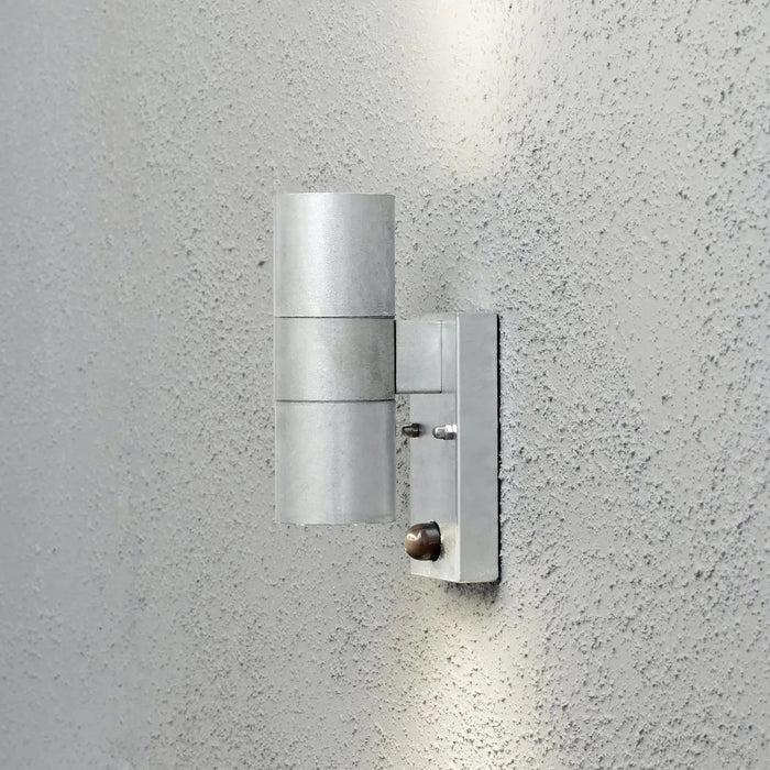 Konstsmide 7542-320 : Modena Double Wall Light Galvanised Pir Konstsmide