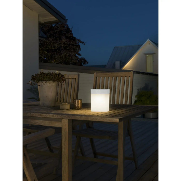 Konstsmide 7806-202 : Assisi Solar Table Light White Konstsmide
