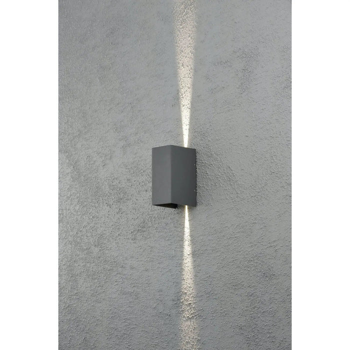 Konstsmide 7940-370 : Cremona Wall Light Anthracite 2x3 High Power LED Konstsmide