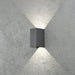 Konstsmide 7940-370 : Cremona Wall Light Anthracite 2x3 High Power LED Konstsmide