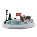 lemax santas wonderland north pole skating rink battery 45v