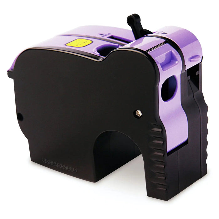 Grade A Warehouse Second - Easy Tape Semi-Automatic Tape Dispenser : Elephant : Purple MoTEX
