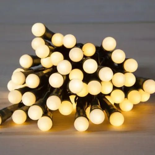 Grade B Warehouse Second - Berry Lights : Battery/Timer : 100 LED : Warm White Noma