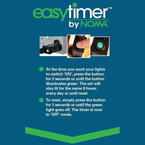 Noma Acrylic Hedgehog Light String : Array of 5 : Plug In : 12cm : 40 LED Noma