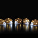 Noma Acrylic Hedgehog Light String : Array of 5 : Plug In : 12cm : 40 LED Noma