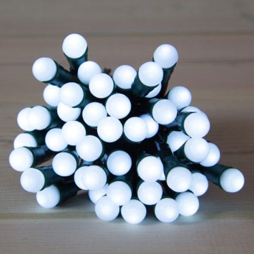 noma berry lights batterytimer 200 led bright white