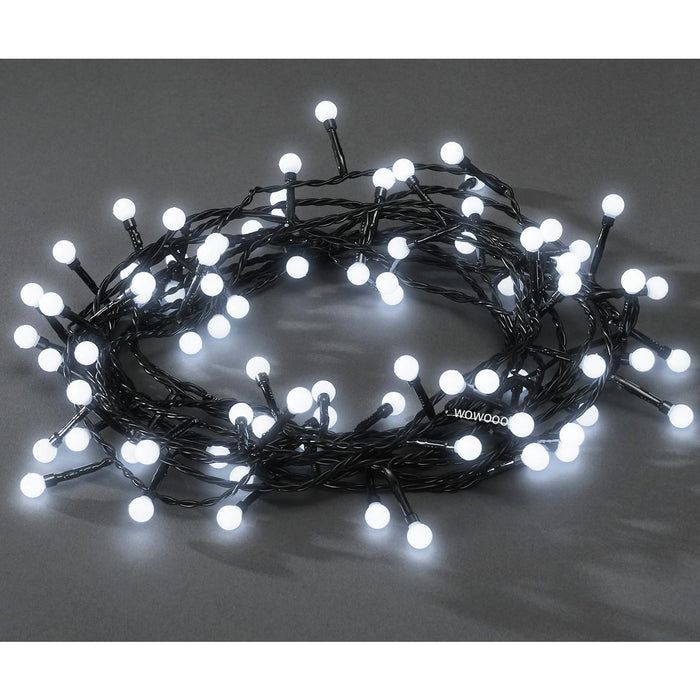 konstsmide berry lights plugin 80 led white