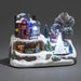 konstsmide animated musical christmas scene mains or battery train station