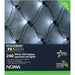 noma net light batterytimer 240 led white