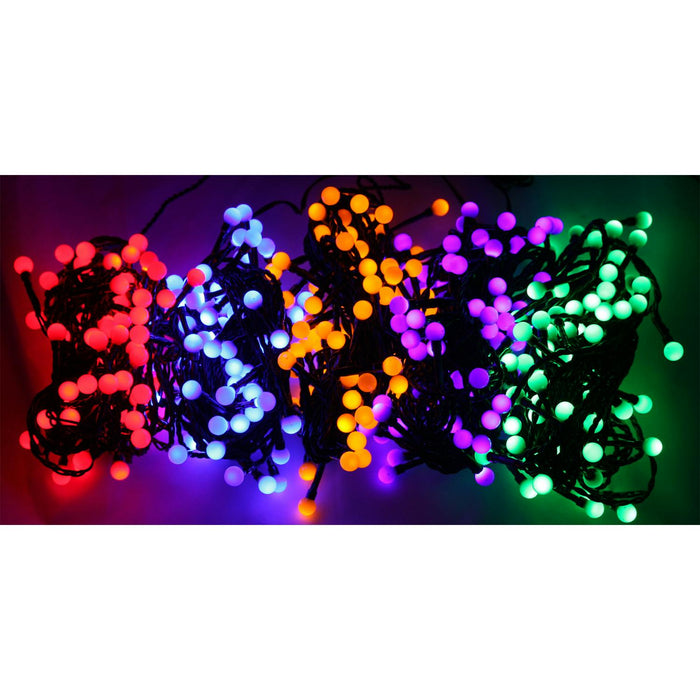 konstsmide berry lights plugin 80 led red