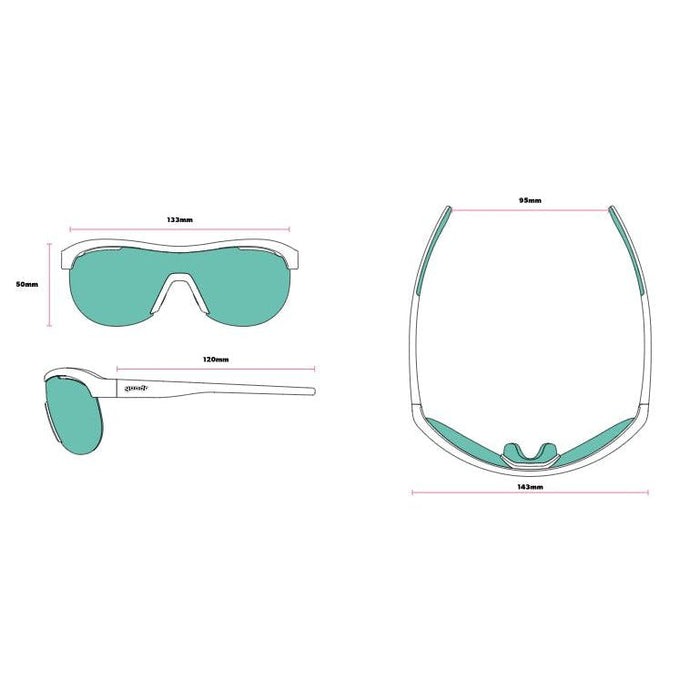 goodr sonic gs sunglasses when the world blurs