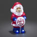 24 LED Acrylic Santa : 30cm : Battery/Timer Konstsmide