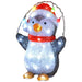 30cm LED Christmas Acrylic Penguin with Fairy Lights : Plug In Festive Productions