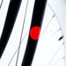 Bike Reflector Stickers : Red Dots Bookman