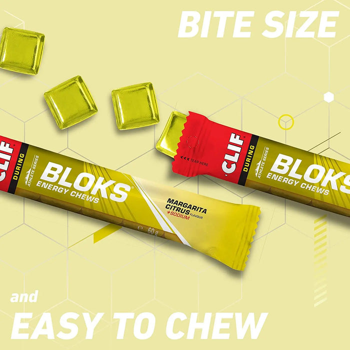 Clif Shot Bloks - 12 Pack, 4 Flavours - Margarita Mix Clif