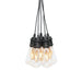 Drop Festoon Lights : 10 Amber LED Replaceable Bulbs : Plug In with Dimmer : 4.5m Konstsmide