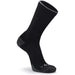 m2o merino crew plus compression socks blackgrey size xs