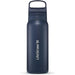 lifestraw go 20 stainless steel water filter bottle 700ml aegean sea