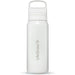 lifestraw go 20 stainless steel water filter bottle 700ml white