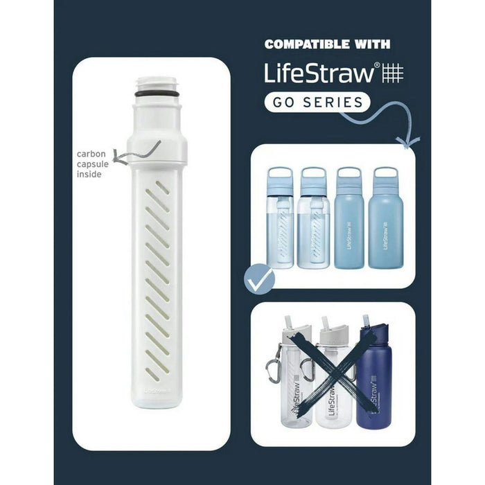 lifestraw replacement go 20 two stage replacement filter white
