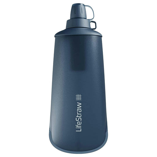 lifestraw peak series collapsible squeeze bottle 1l mountain blue