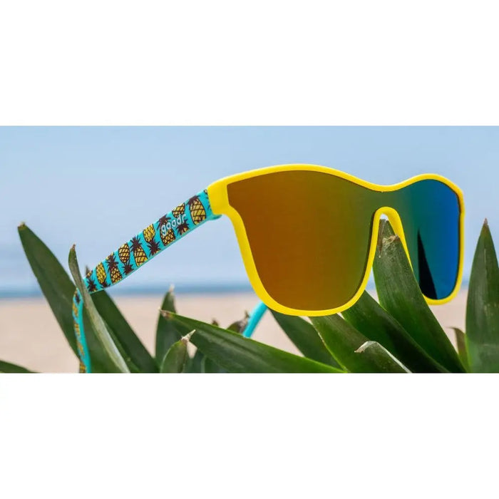Goodr VRG Sunglasses : Tropical Opticals - How Do You Like Them Pineapples? goodr