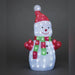 konstsmide light up acrylic snowman with 88 white leds plug in 50cm
