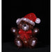 Grade A Warehouse Second - Noma Acrylic Light Up Teddy Bear : 30 LEDs : Battery with Timer : 25.5cm Noma