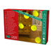 Grade A Warehouse Second - Paper Lanterns : 12 LEDs : Green Konstsmide