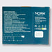 noma star hanging curtain lights plug in with timer 303 warm white leds