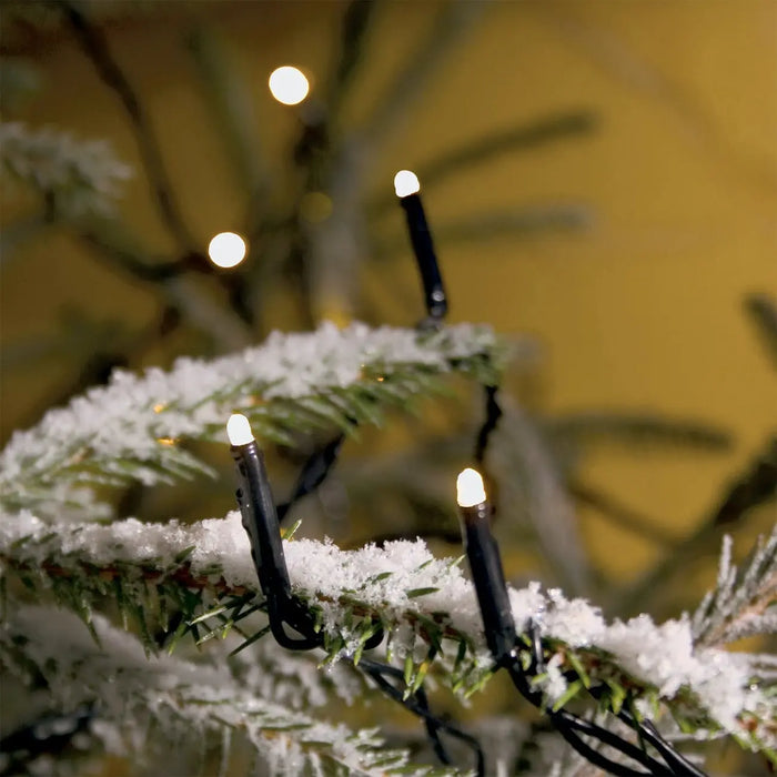 Grade B Warehouse Second - 120 Micro LED Christmas Tree Lights : Plug In : Warm White Konstsmide