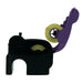 Grade B Warehouse Second - Easy Tape Semi-Automatic Tape Dispenser : Elephant : Purple MoTEX