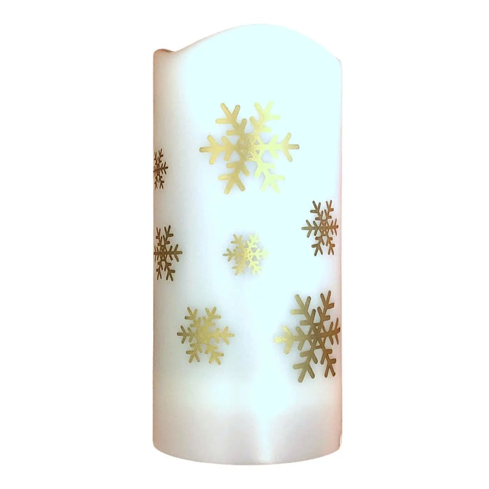 Grade B Warehouse Second - Noma Snowflake Led Candle Ceiling Projector : Battery Powered : 3719393 Noma