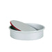 Grade C Warehouse Second - PushPan Round Cake Tin : Silver Anodised Aluminium : 4.5cm x 18cm PushPan