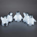 Grade D Warehouse Second - Konstsmide 40 LED Acrylic Penguin Chicks : 5x 12cm : Flock of 5 : Plug In Konstsmide