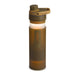 Grayl ULTRAPRESS Water Filter Purifier Bottle : Coyote Brown GRAYL