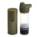 Grayl ULTRAPRESS Water Filter Purifier Bottle : Olive Drab GRAYL