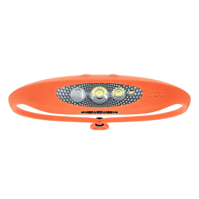 Knog Bilby Headlamp : 400 Lumen Silicone : Fluoro Orange Knog Outdoor